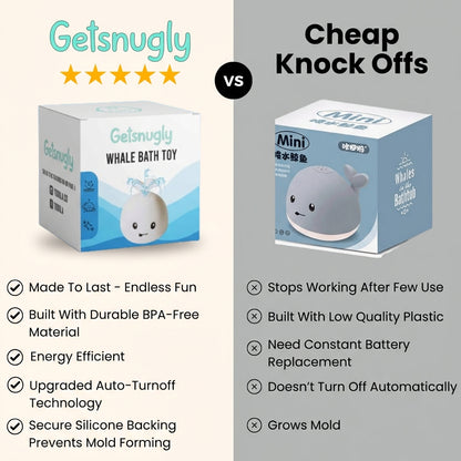 Getsnugly Whale Bath Toy